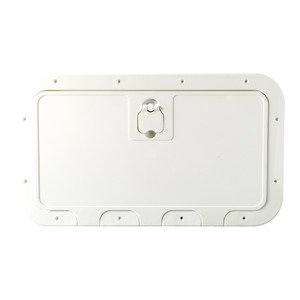 White inspection hatch removable lid 350 x 600mm